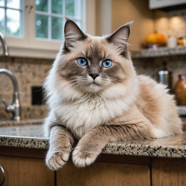 Quali sono le tecniche per insegnare a un gatto di razza Ragdoll a non salire sui piani di lavoro?